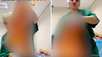 Bác sĩ Brazil bị đình chỉ hành nghề vì nhảy cùng túi mỡ vừa hút