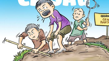 Sài Gòn xuất hiện nhiều cá sấu hàng chục ký lên bờ bắt dê