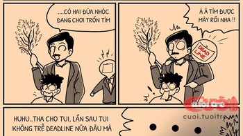 Lúc bé trốn tìm thấy vui, khi lớn rồi thì thấy mệt