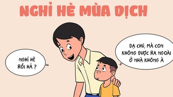 Nghỉ hè mà toàn chơi, không chịu học hành gì cả