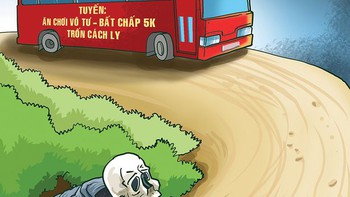 Đi đêm có ngày gặp... bom