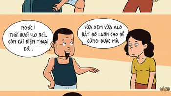Mùa Euro: Ông chồng vừa hư đốn vừa lươn lẹo