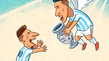 Chung kết Copa America, Messi và quà tặng từ thiên thần