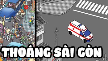 Một thoáng Sài Gòn ngày giãn cách