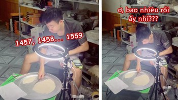 Dân mạng khoe đếm gạo cả chiều mấy ngàn hạt, than mãi chưa được 1kg