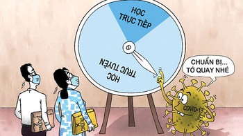 Chiếc nón hồi hộp cho giáo dục