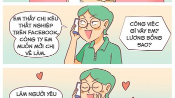Mạnh dạn tỏ tình với đàn chị