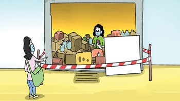 Tiệm tạp hóa bình thường mới