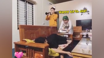 2 thanh niên lầy lội thổi kèn đám ma chúc mừng sinh nhật bạn thân