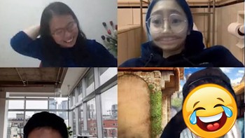 Nữ sinh lầy lội trong giờ học online khiến cô trò cười ngặt nghẽo