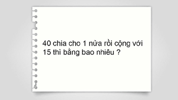 Bài toán dễ ợt náo loạn TikTok khiến dân mạng chia phe tranh cãi