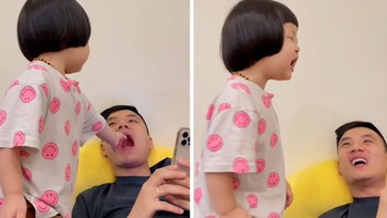 Con gái rượu cưng chiều bố hết nấc
