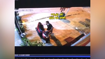 Hàng xóm cất giùm xe máy vì tưởng chủ nhà để quên ngoài cửa