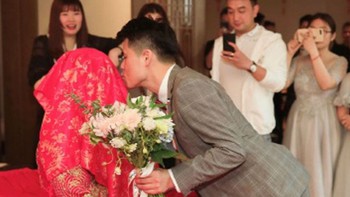 Chú rể hốt hoảng bỏ chạy khi thấy mặt cô dâu
