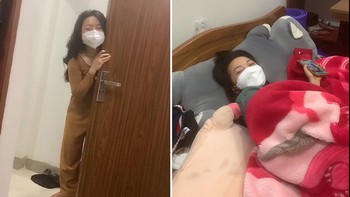 Vợ cười khoái chí khi chồng về chung với đội F0