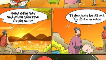 Tí cho cả nhà trải nghiệm kỹ năng sinh tồn