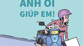 Xe ôm hybrid không lo giá xăng