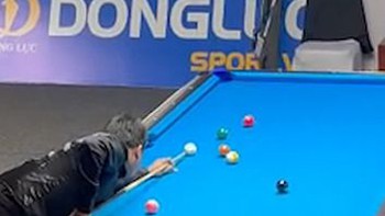 Siêu phẩm bida rùa của Carlo Biado ở pool 9 bi SEA Games 31