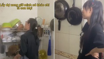 Chồng trẻ 'khóc than' vì suốt ngày bị vợ bắt rửa bát