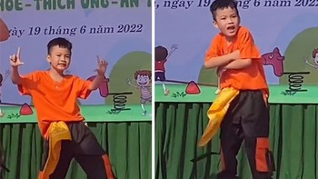 Bé trai nhảy siêu ngầu