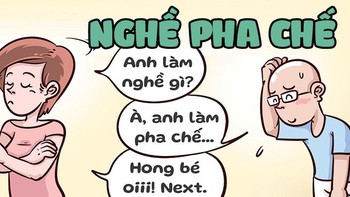 Nghề pha chế giàu lắm em ơi