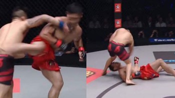 Võ sĩ dùng mãi một chiêu bị đối thủ bắt bài hạ knock out
