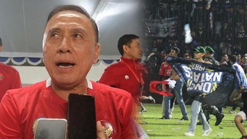 Chủ tịch LĐBĐ Indonesia vạ miệng khi nói 'CĐV vui vẻ' giữa thảm kịch