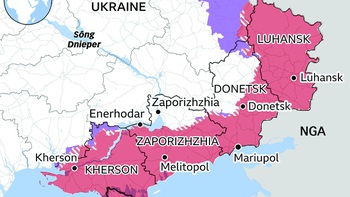 Chiến sự Nga - Ukraine hậu sáp nhập