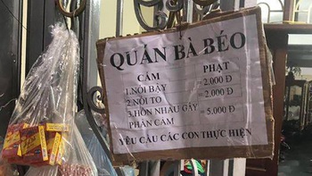 Ảnh vui 6-12: Bà Béo cấm 'nói bậy, nói to, hôn nhau phản cảm' - Không làm được thì... phạt!