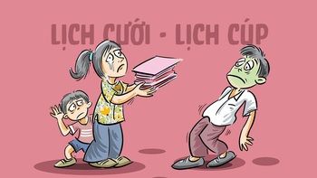 Lịch cưới, lịch 'cúp' chồng chéo