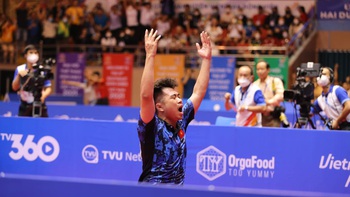 Nguyễn Đức Tuân giành HCV bóng bàn đơn nam ở SEA Games sau 19 năm