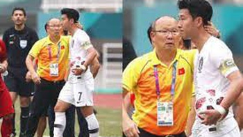 HLV Park Hang Seo chúc mừng và gọi Son Heung Min là 'báu vật của Hàn Quốc'