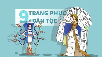 Phần thi trang phục 'dân tộc' hoa hậu TTC 2022