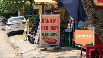 Ảnh vui 24-8: Ổ bánh mì đắt đỏ khiến dân chờ lương phải khóc thét á!