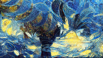 Nếu Van Gogh sai AI vẽ tranh rồi chép lại...