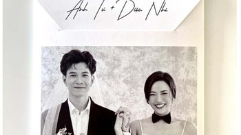'Cặp đôi lầy lội' Anh Tú - Diệu Nhi lộ thiệp cưới