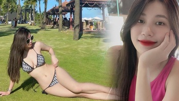 Cựu tuyển thủ nữ U16 Việt Nam khoe thân hình bốc lửa