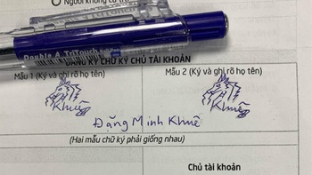 Ảnh vui 1-1: Chữ ký 'độc lạ Bình Dương'