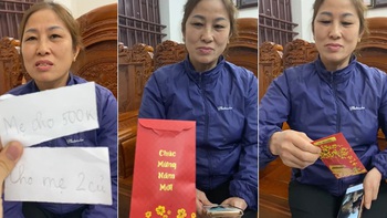 Con trai lì xì mẹ &apos;2 củ&apos; nhưng mà nó lạ lắm