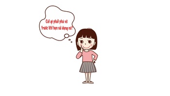 Câu đố hack não: Cái gì phải phá vỡ trước khi sử dụng nó?