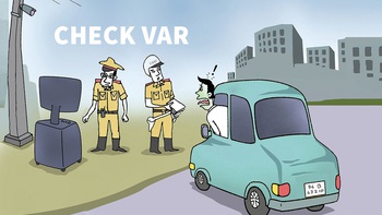 Thời của 'check VAR'