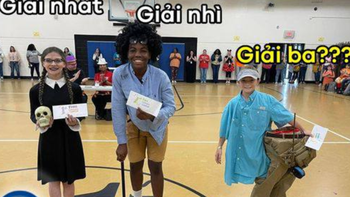 Cậu bé đoạt giải ba hóa trang Halloween gây tranh cãi