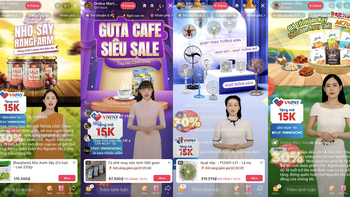 Người ảo AI livestream chốt cả ngàn đơn hàng cho tiểu thương chợ Bến Thành