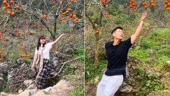 Chồng làm mẫu khi thấy vợ tạo dáng chụp hình xấu