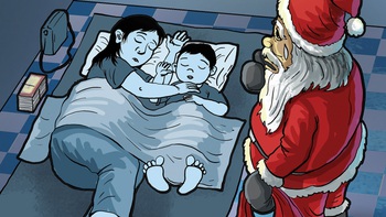 Món quà làm khó ông già Noel