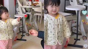 Tan chảy với phản ứng đáng yêu của bé gái khi xem bố ảo thuật