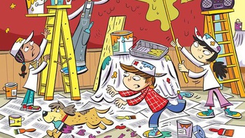 Tìm 6 từ tiếng Anh ẩn giấu trong tranh (P1)
