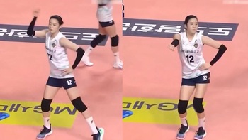 Nữ bóng chuyền Hàn Quốc nhảy cover &apos;See Tình&apos; gây sốt mạng xã hội