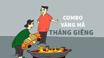 Combo vàng mã tháng giêng năm Quý Mão
