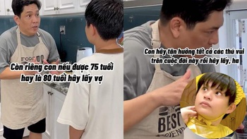 Đức Thịnh hùng hổ khuyên 'con trai 75 tuổi hãy lấy vợ'